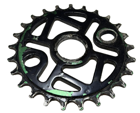 Used Stolen Cartwheel Sprocket 25t Black/Green Stolen