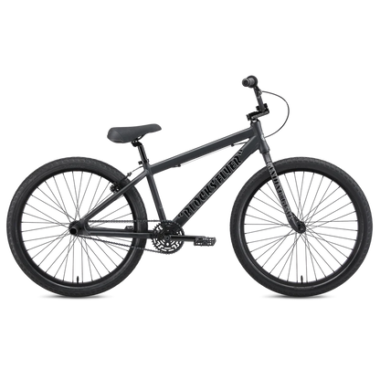 SE Bikes Blocks Flyer 26 BMX Freestyle Bike Matte Black