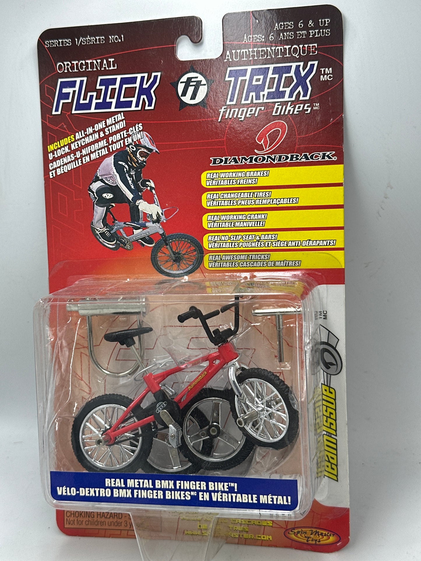 Flick Trix Mid School Finger BMX Bikes (1999)