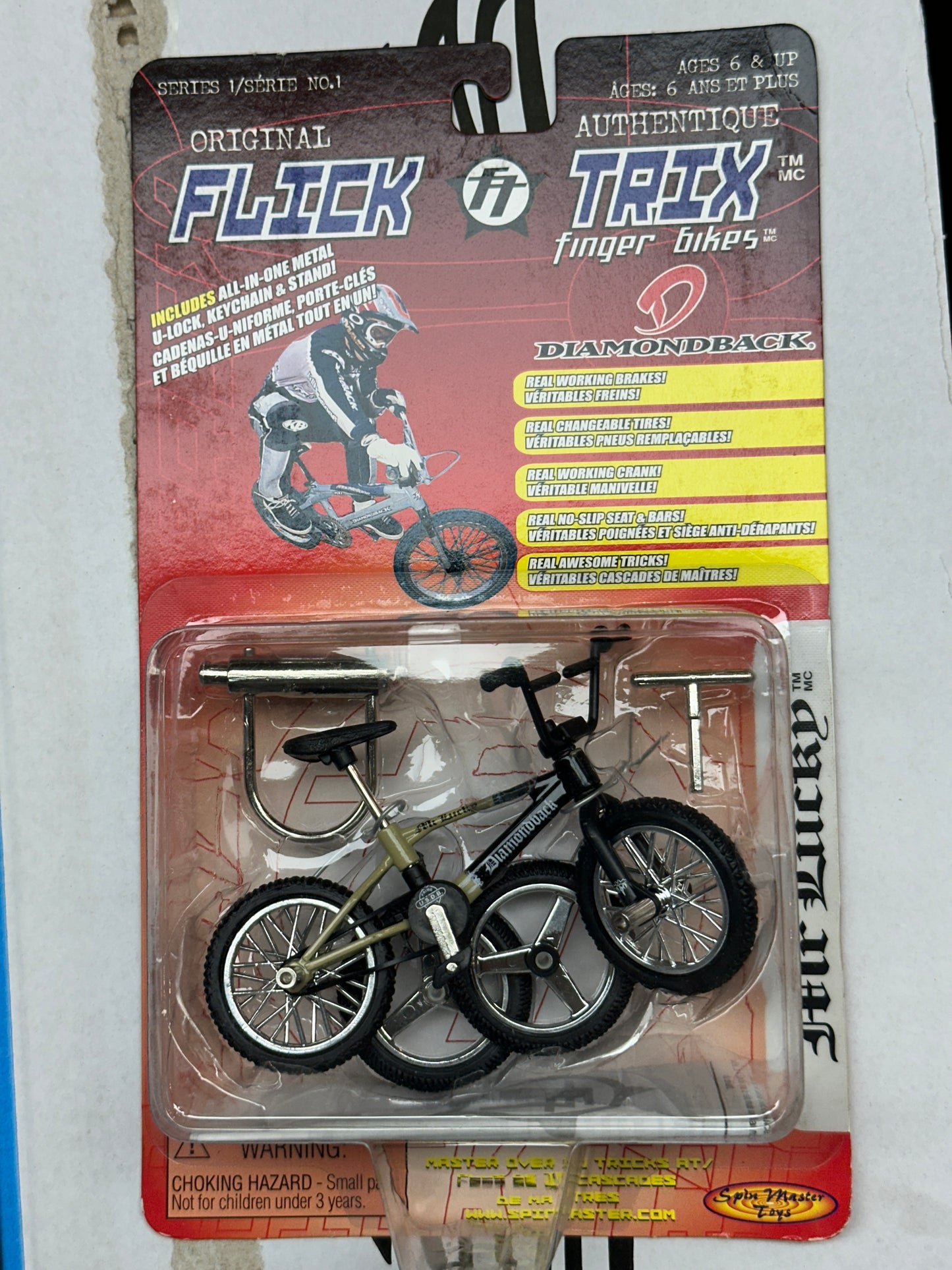 Flick Trix Mid School Finger BMX Bikes (1999)