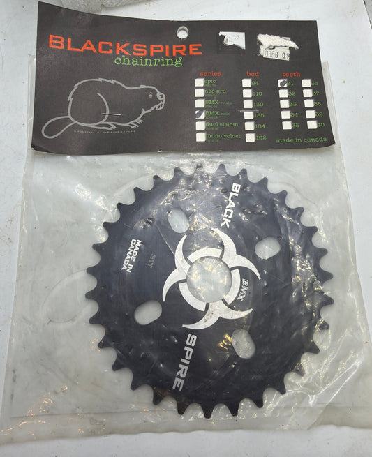 Black Spire BMX Race Sprocket 31t (Made In Canada)
