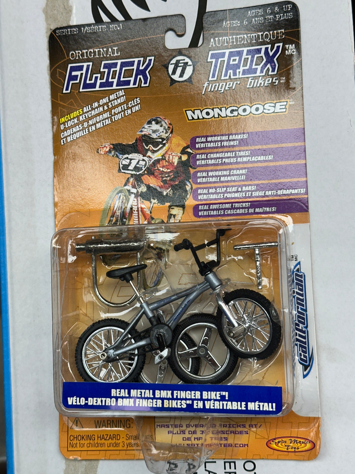 Flick Trix Mid School Finger BMX Bikes (1999)