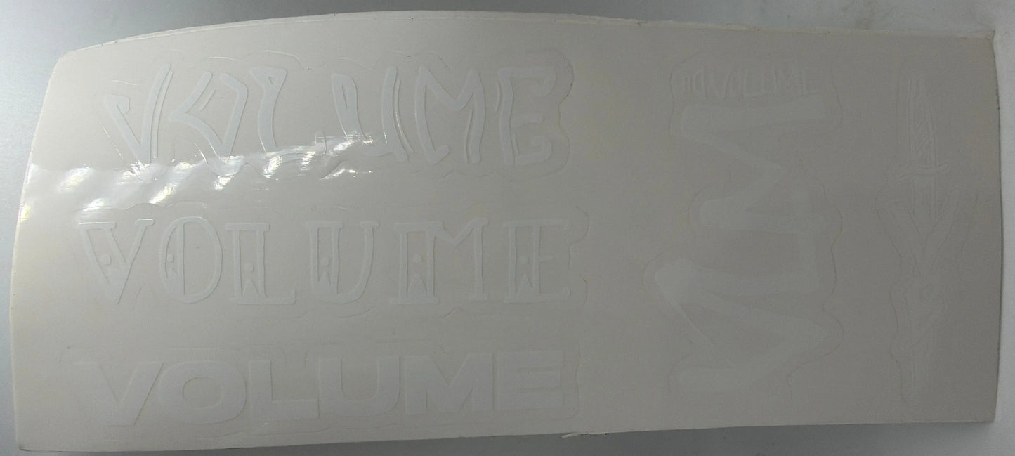 Volume Sticker Pack Volume