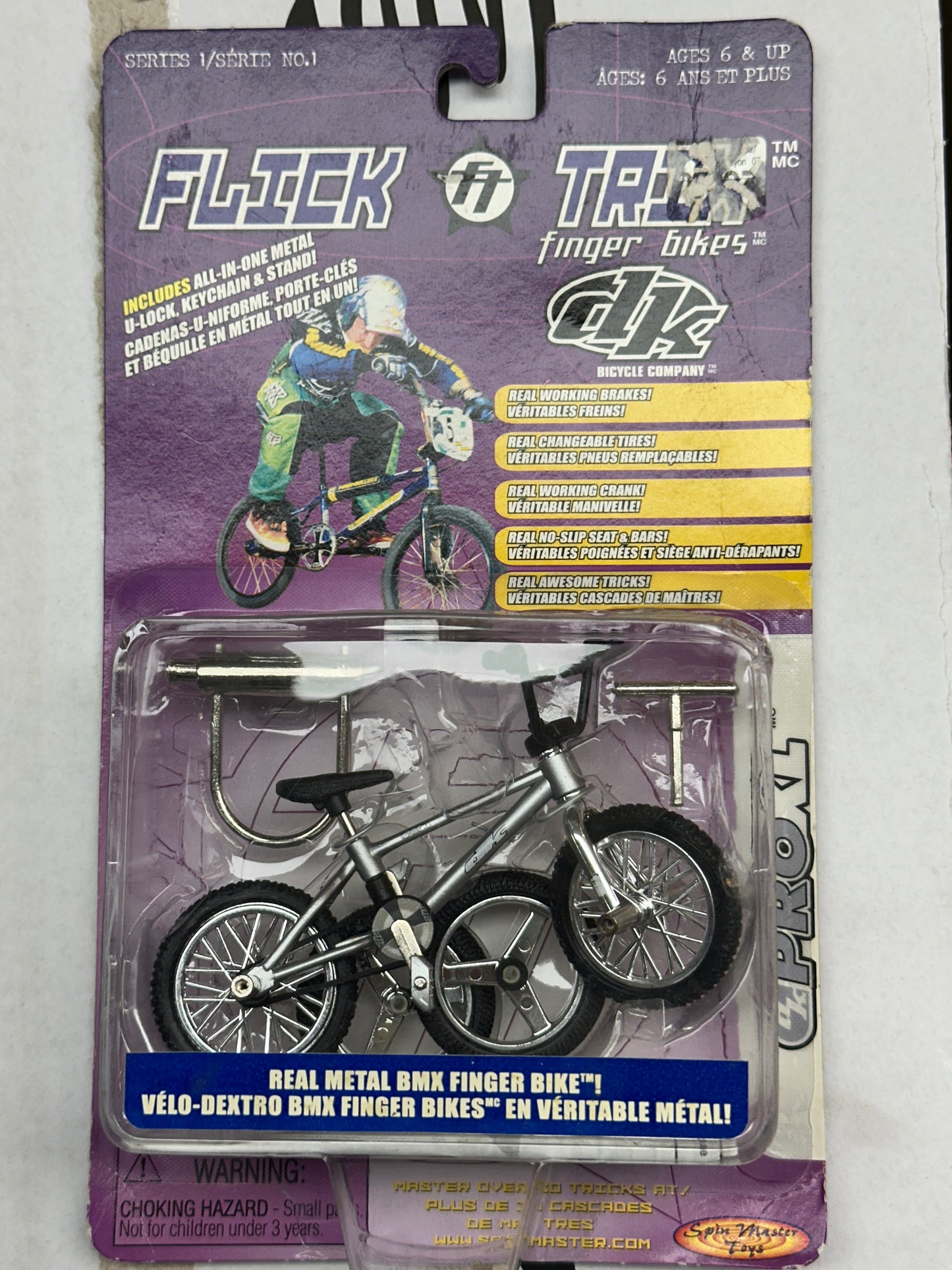 Flick Trix Mid School Finger BMX Bikes (1999)