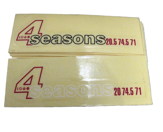 Wethepeople 4 Seasons Frame Sticker (Sold In Singles) We The People