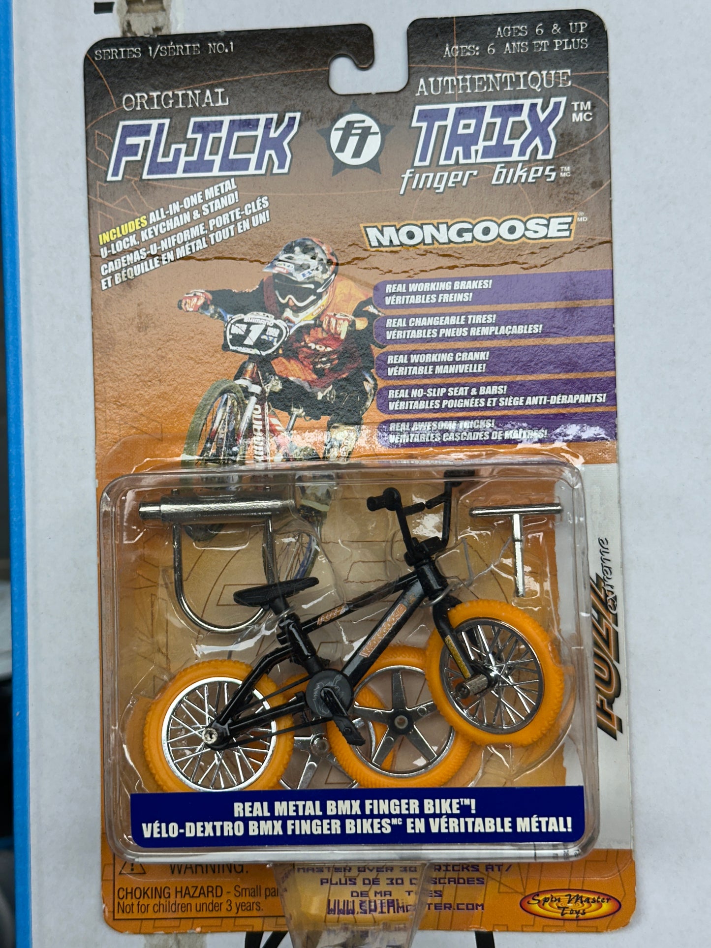 Flick Trix Mid School Finger BMX Bikes (1999)