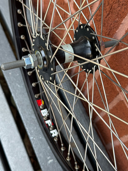 20" SUN B.F.R. BLACK WHEELSET (3/8) (OLD SCHOOL/MID SCHOOL)
