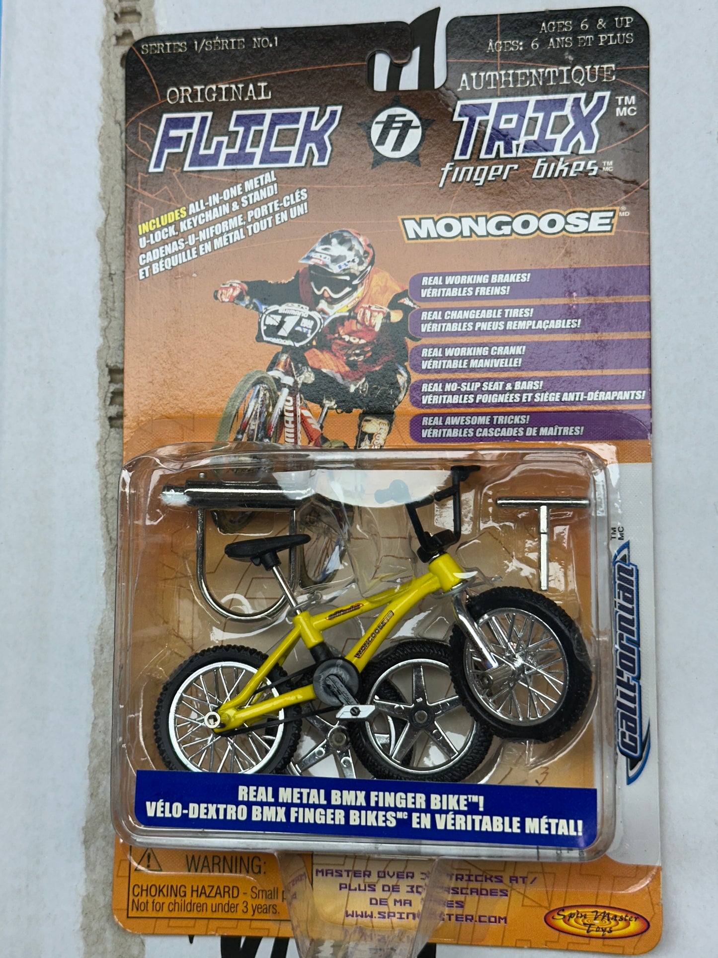 Flick Trix Mid School Finger BMX Bikes (1999)