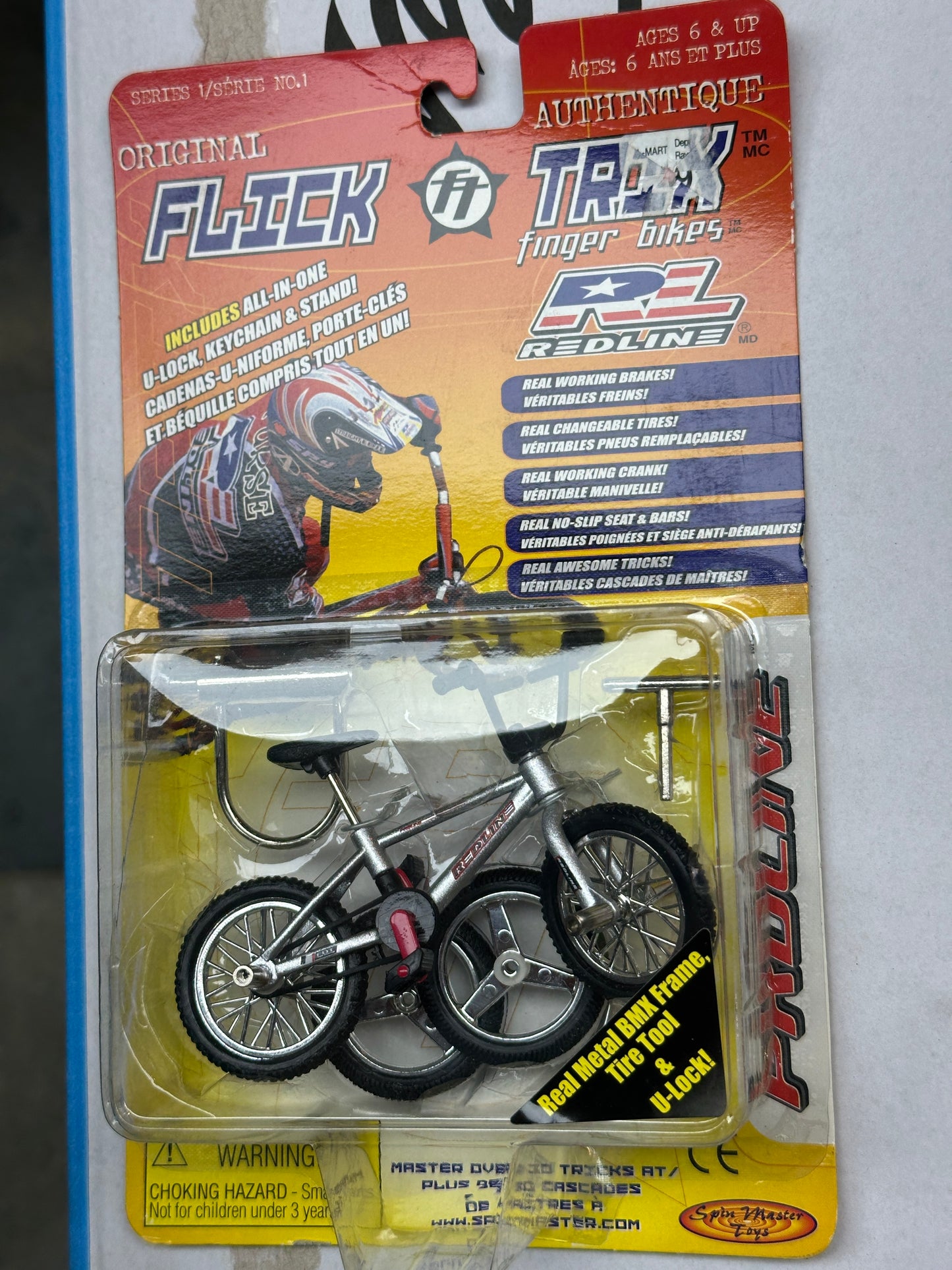 Flick Trix Mid School Finger BMX Bikes (1999)