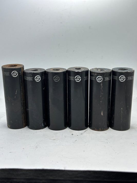 Used Salt AM Steel Pegs X6