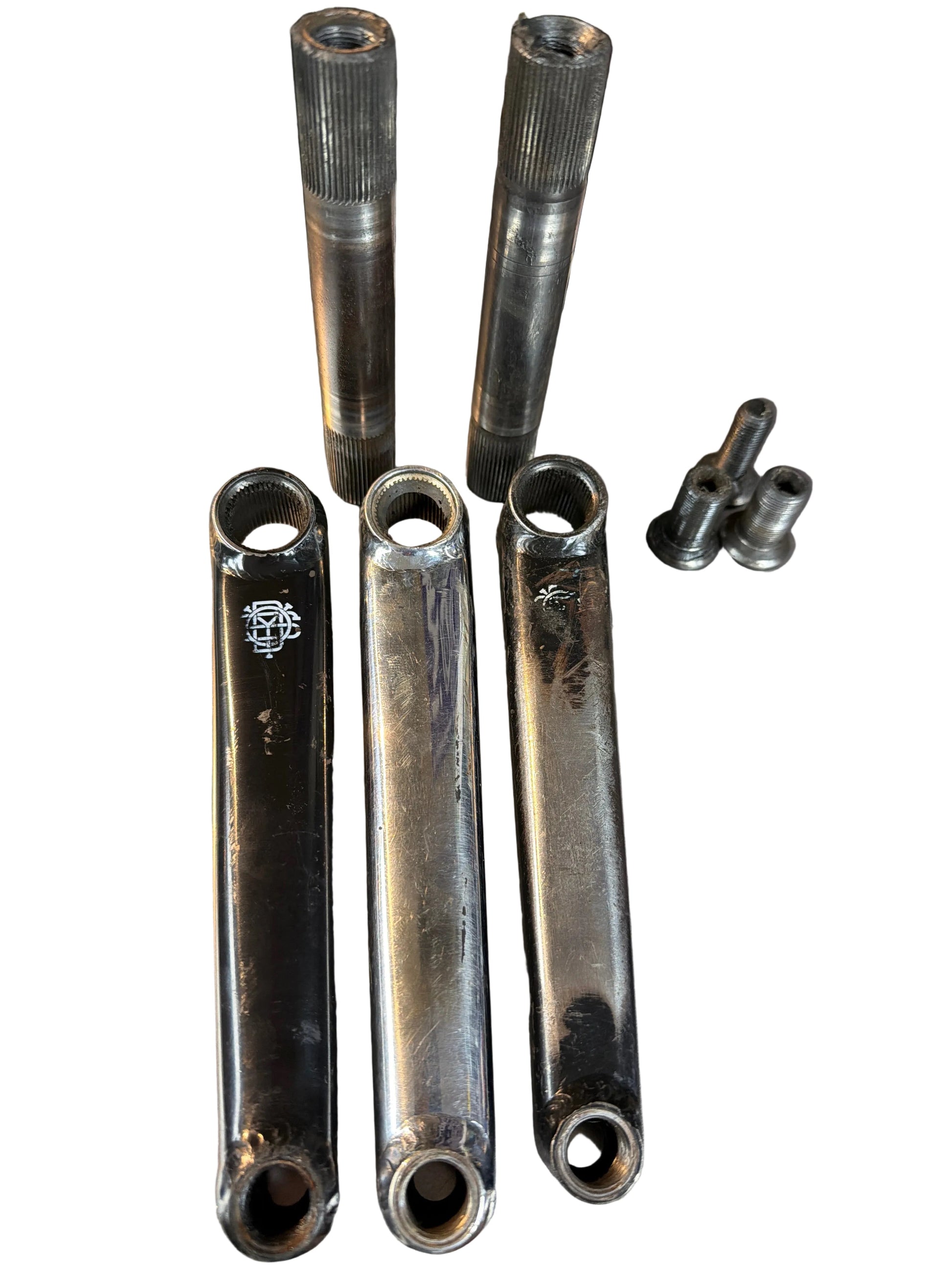 Used Odyssey Calibur Parts (Crank Arms, Spindle, Bolts) Odyssey