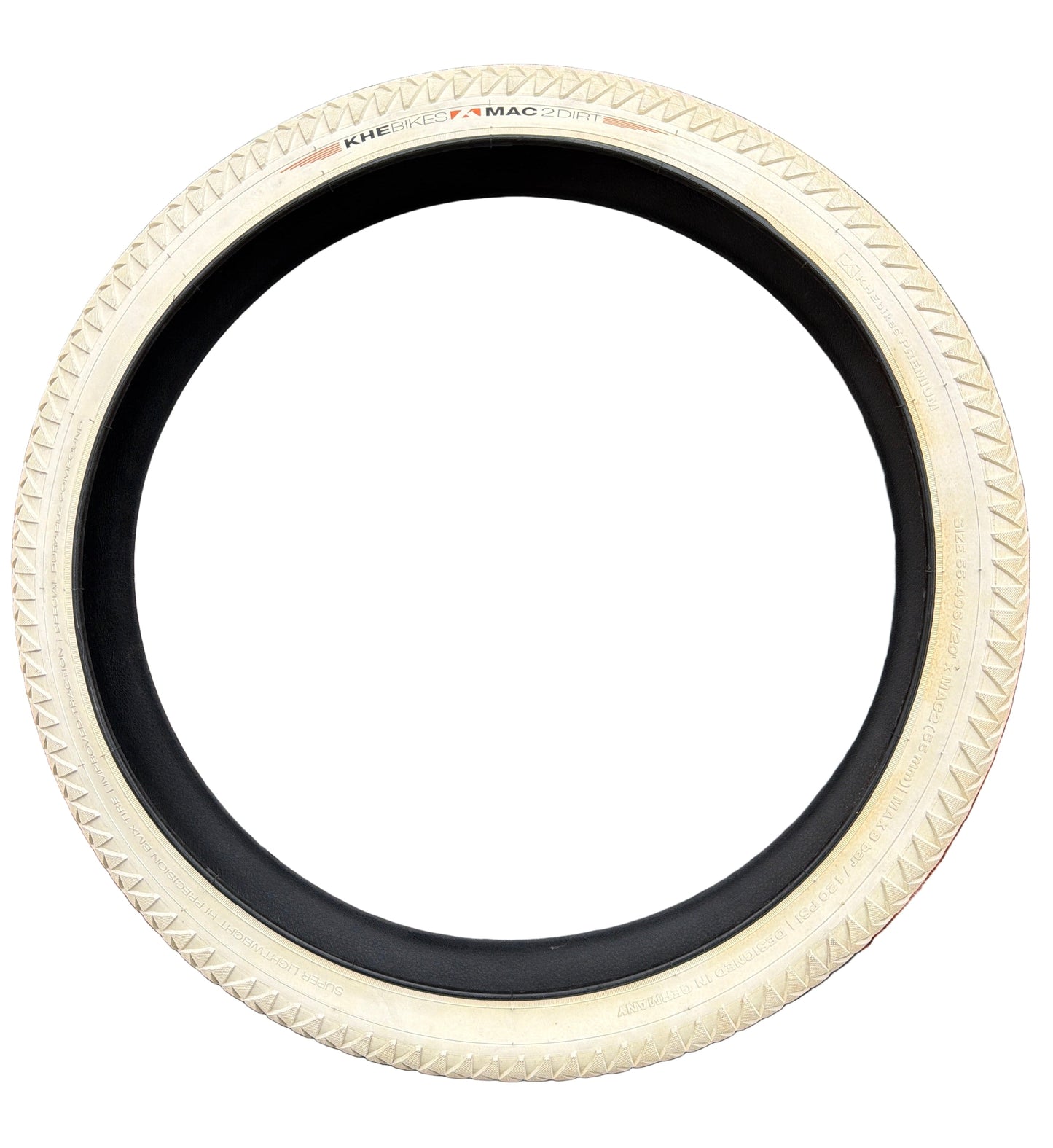 KHE Tire MAC2 Dirt Creme 20"x2.2" KHE