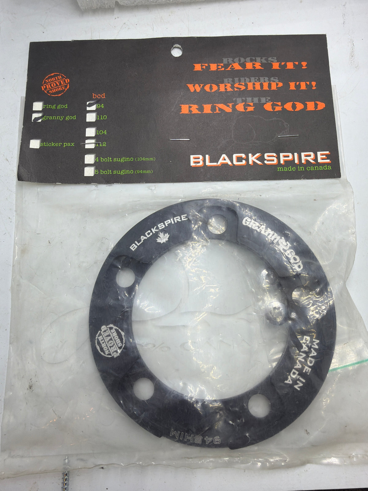 Blackspire Granny Gd Sprocket Guard 94 BCD
