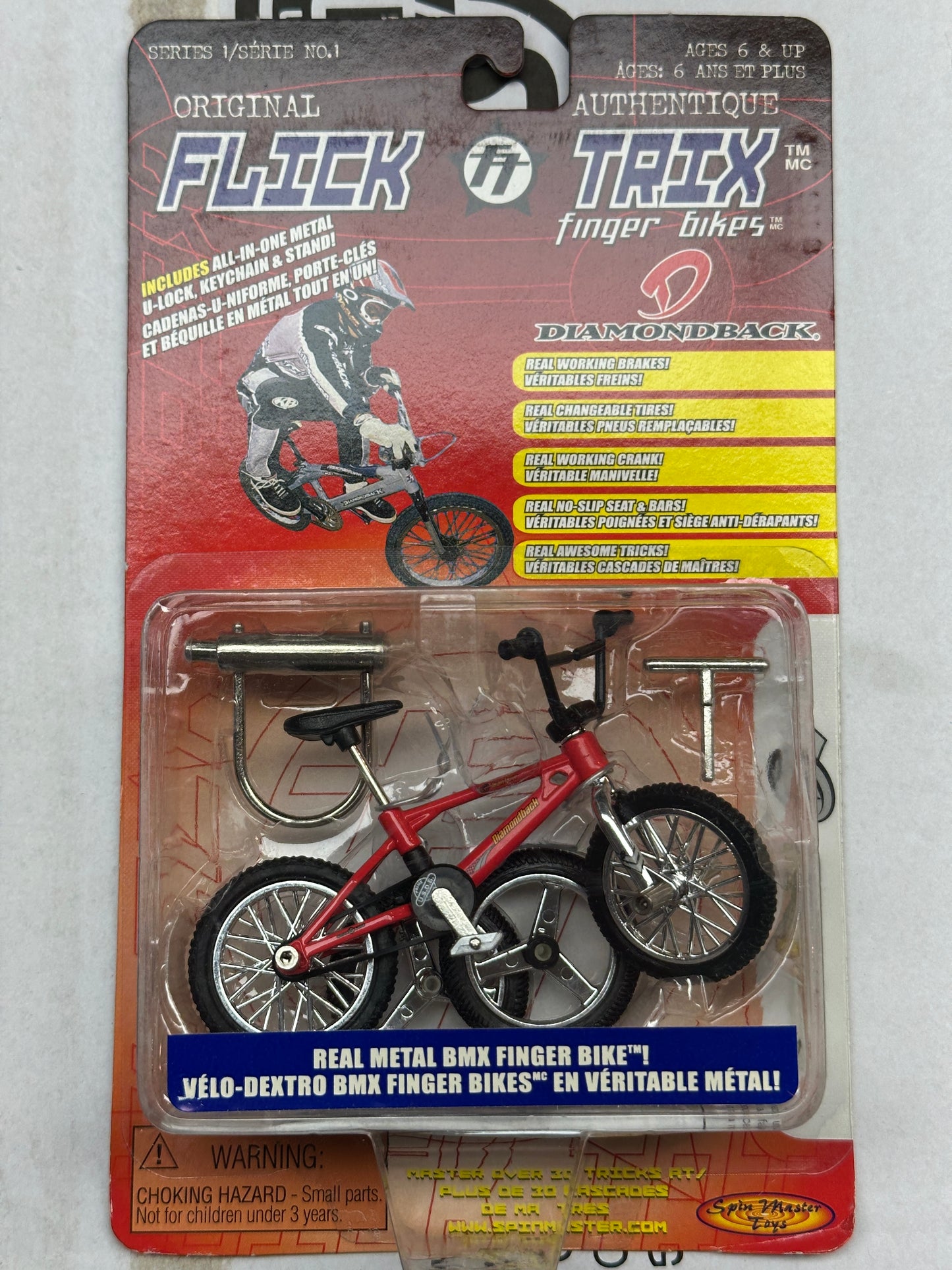 Flick Trix Mid School Finger BMX Bikes (1999)
