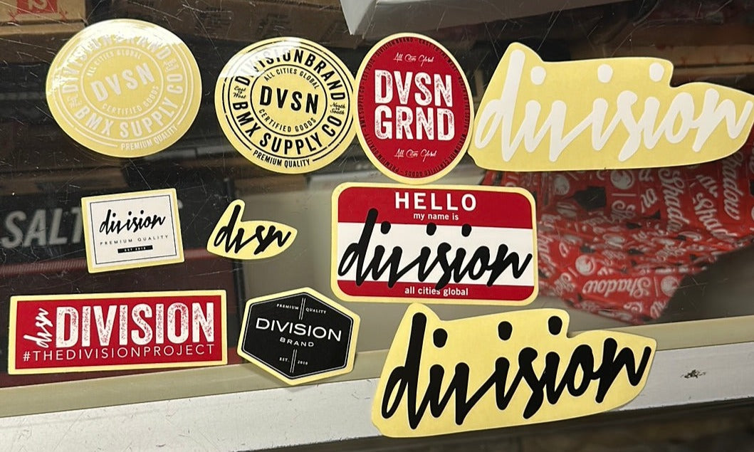 Division Sticker Kit