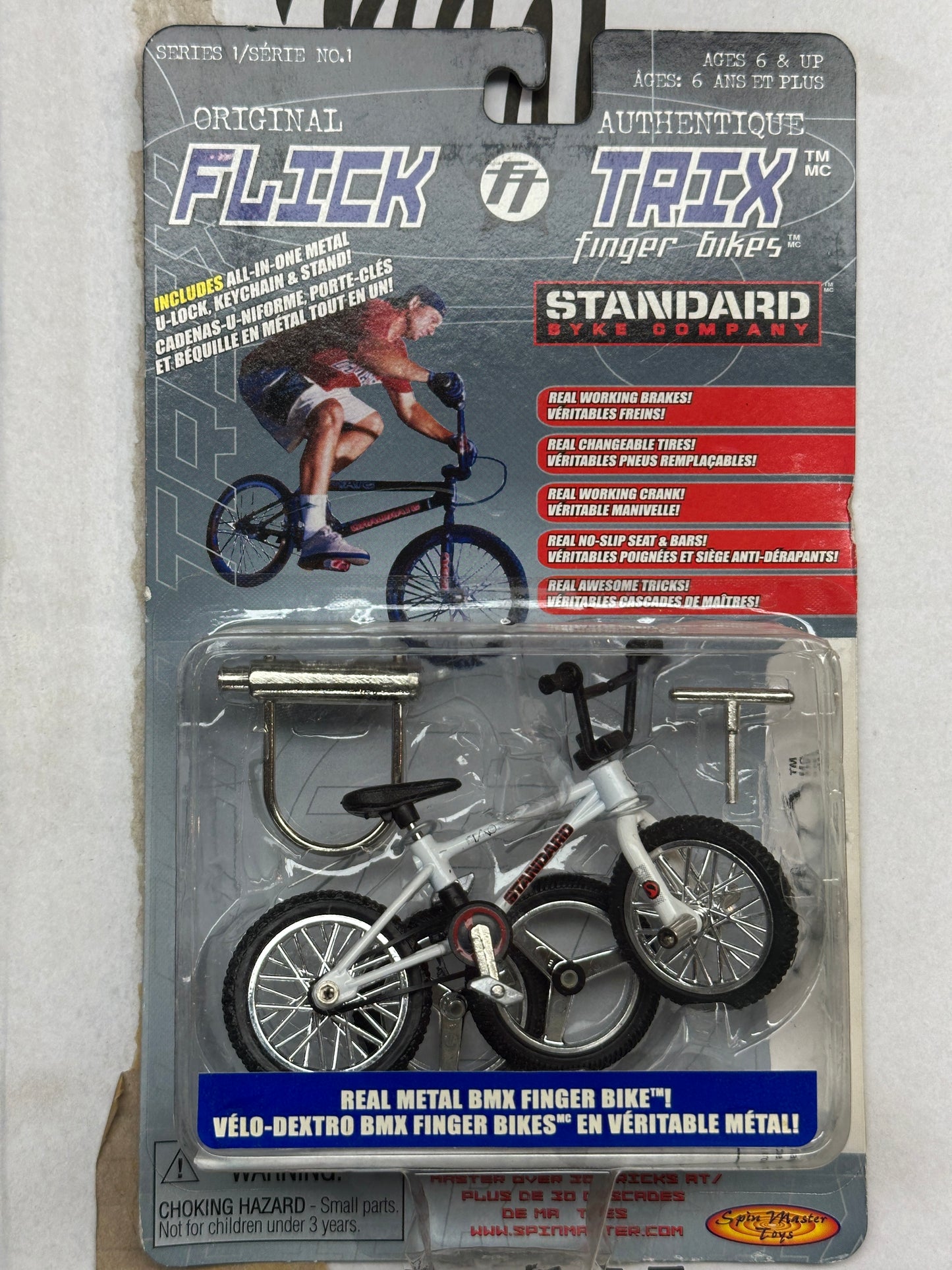Flick Trix Mid School Finger BMX Bikes (1999)