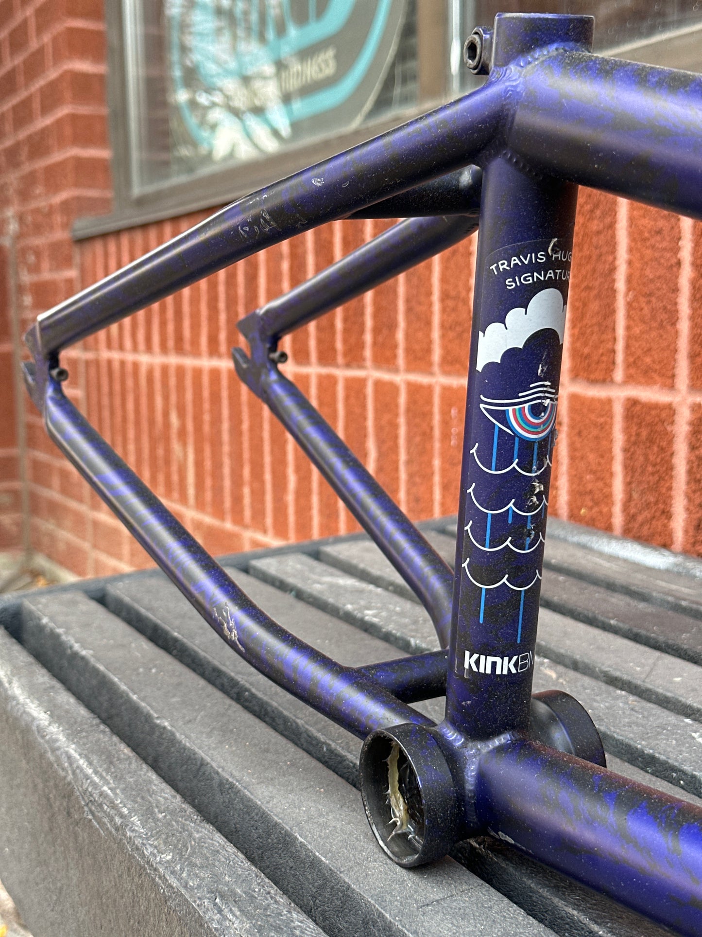 Used Kink Cloud Travis Hughes Frame 20.75 (No Grind Marks)