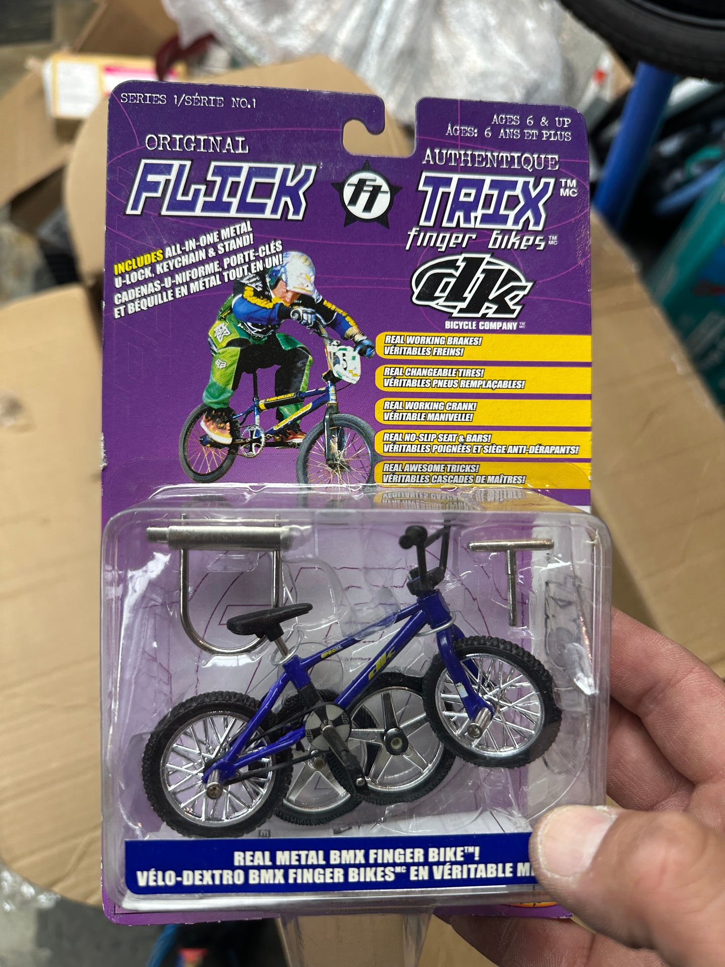 Flick Trix Mid School Finger BMX Bikes (1999)
