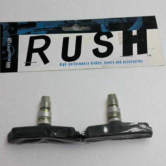 Rush BMX Brake Shoes Brake Pads Black 18mm