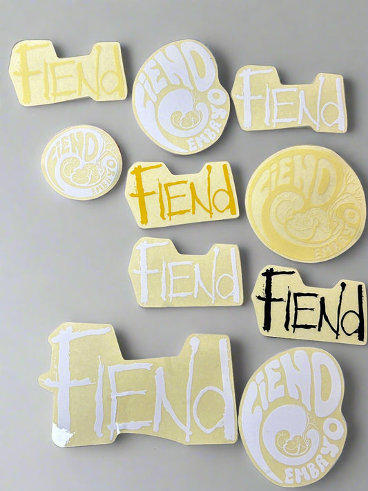 Fiend Embryo Sticker Kit