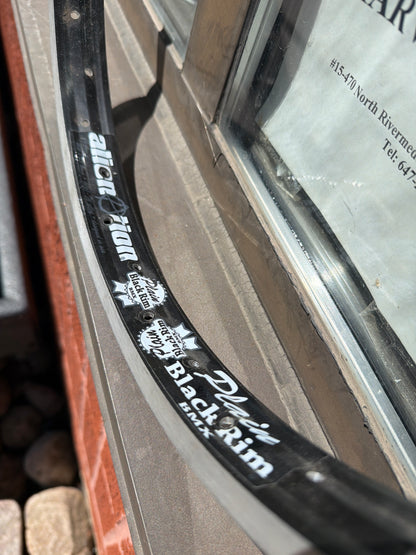 Used Alienation Plain Black Rim (PBR) Single Wall Rim
