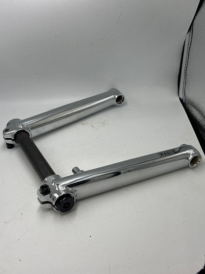 Salt x Radio Chrome 3pc Crank 170mm