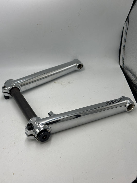 Salt x Radio Chrome 3pc Crank 170mm