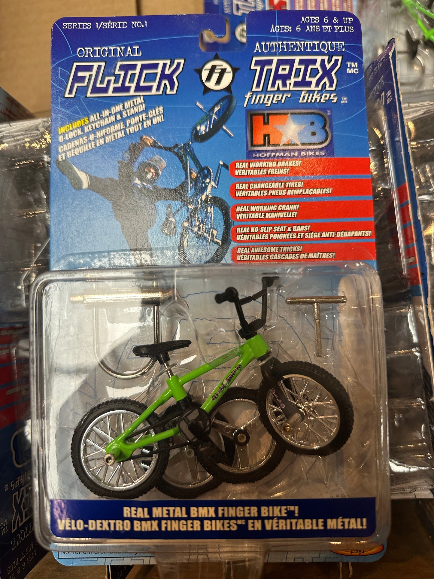 Flick Trix Mid School Finger BMX Bikes (1999)