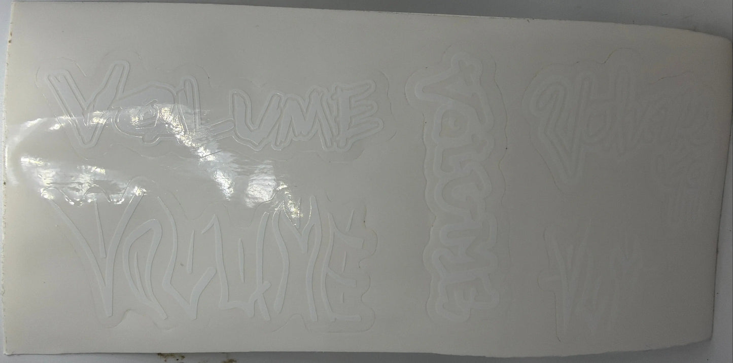 Volume Sticker Pack Volume