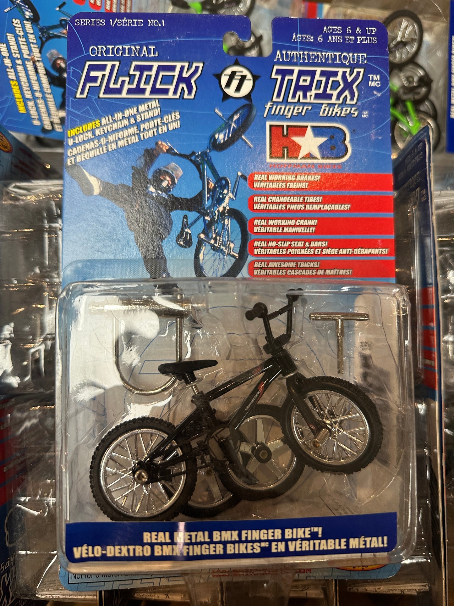 Flick Trix Mid School Finger BMX Bikes (1999)