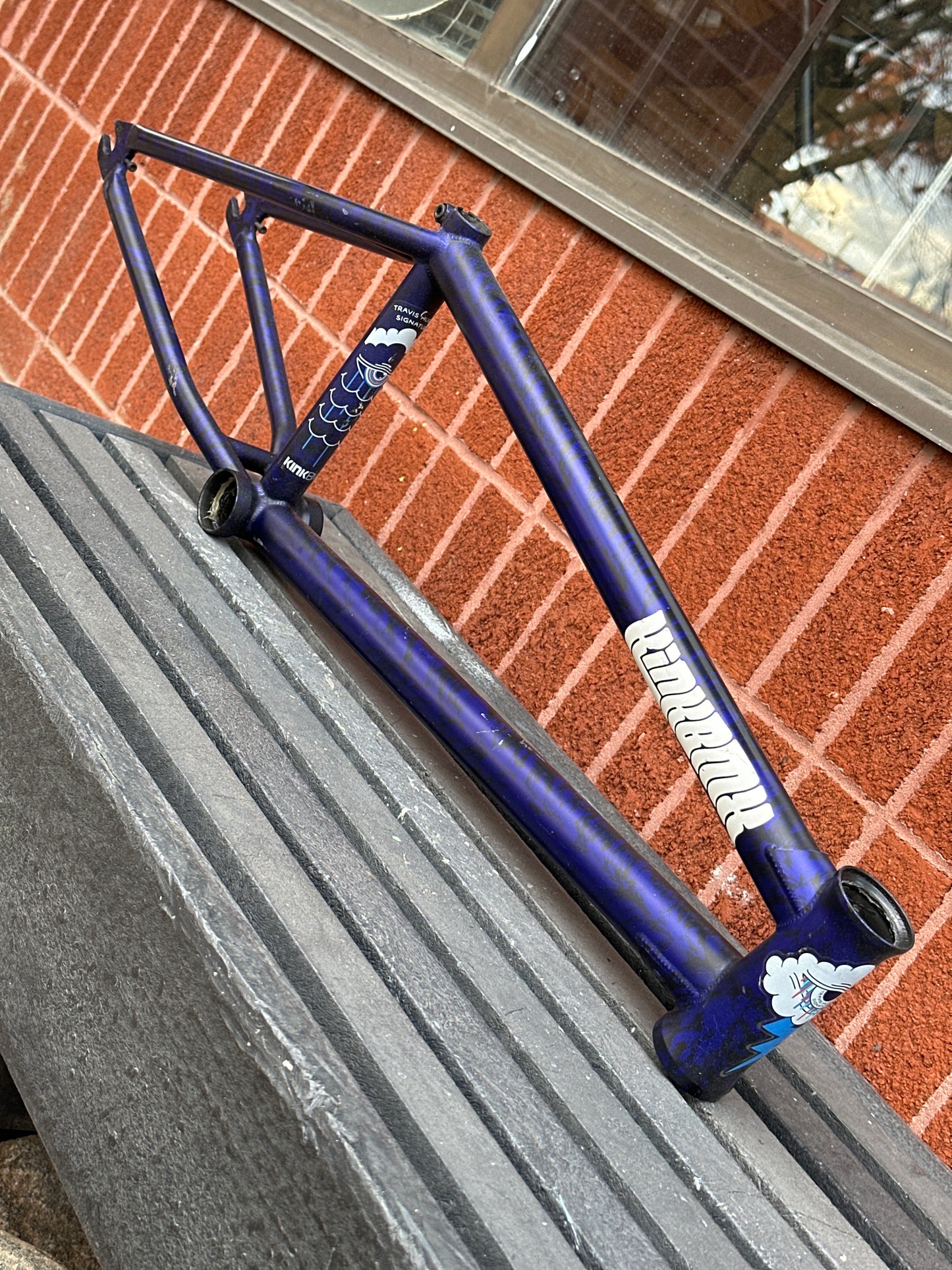 Used Kink Cloud Travis Hughes Frame 20.75 (No Grind Marks)