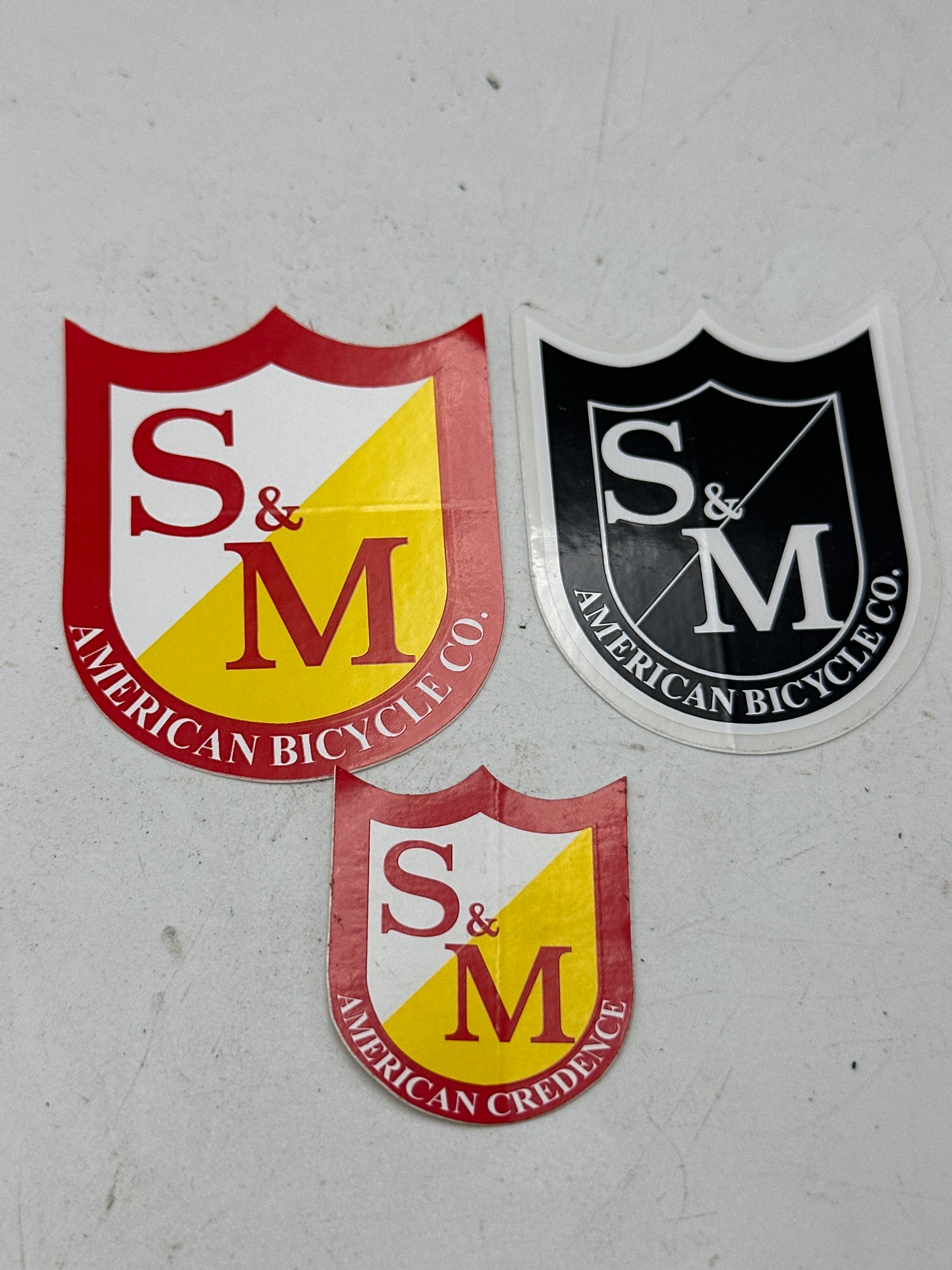 S&M Shield Sticker