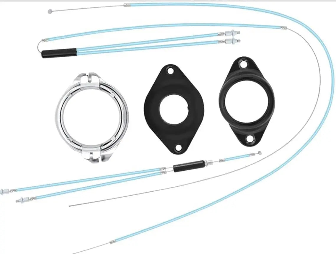 Coloured Gyro Rotor Brake Kit for Old School BMX (1") Harvester Bikes