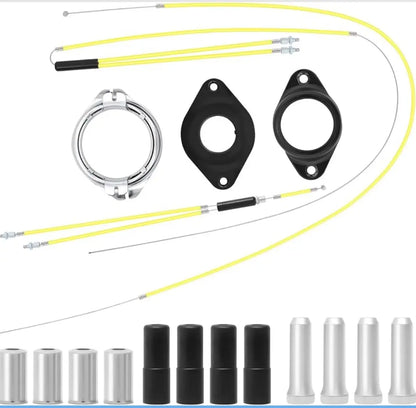 Coloured Gyro Rotor Brake Kit for Old School BMX (1") Harvester Bikes