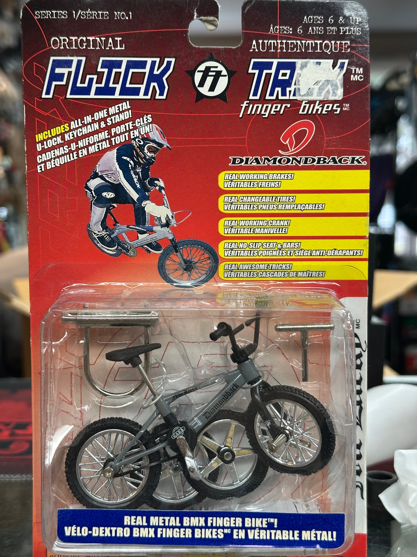 Flick Trix Mid School Finger BMX Bikes (1999)