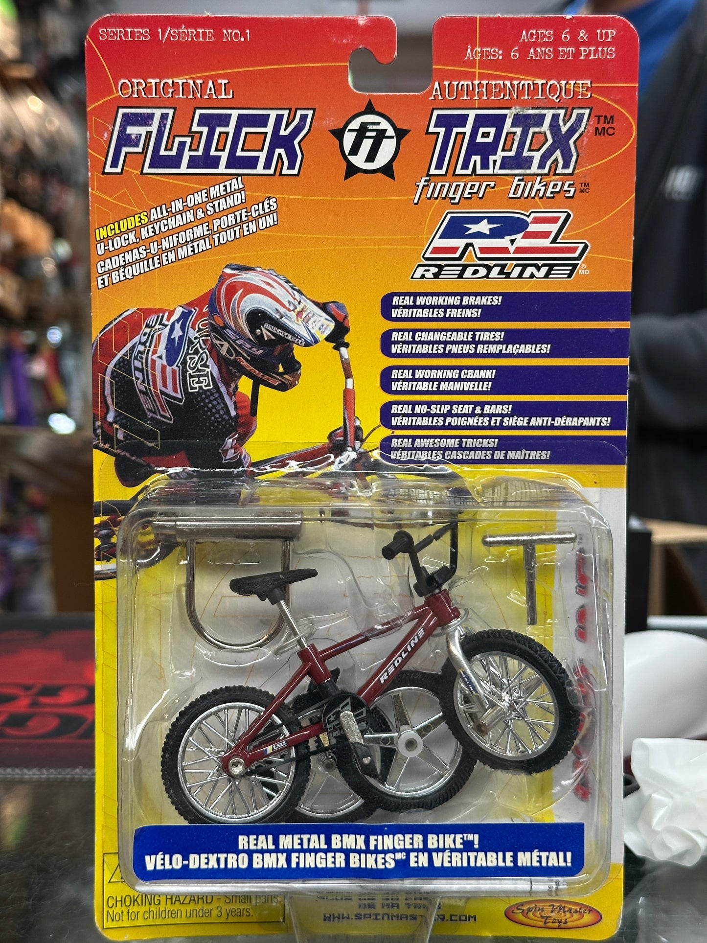 Flick Trix Mid School Finger BMX Bikes (1999)
