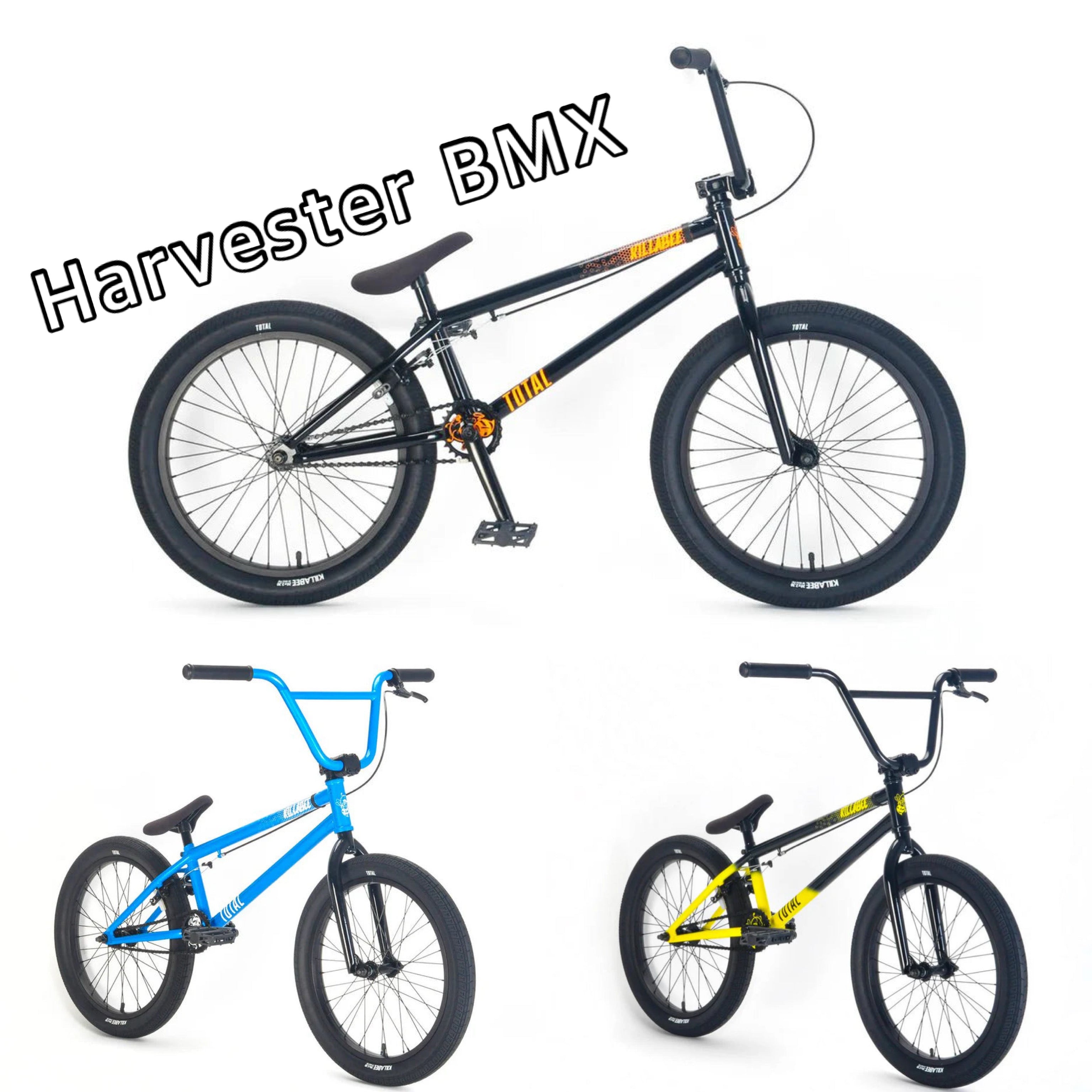 Total Bmx - Killabee Complete BMX (Double Wall Rims!) – Harvester