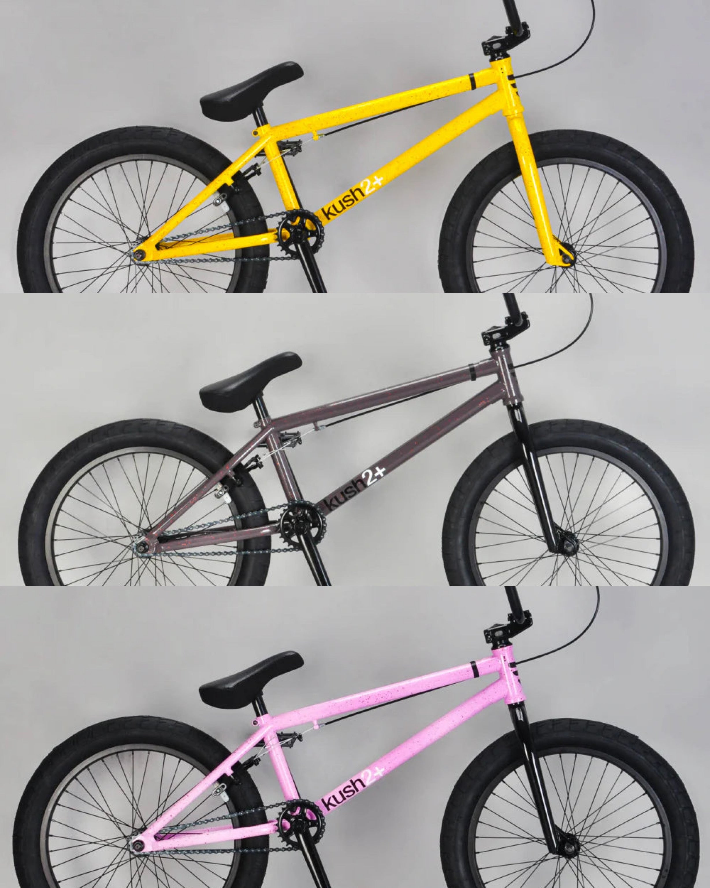 Mafia Bikes Kush2 Complete BMX Bike Graphite Grey