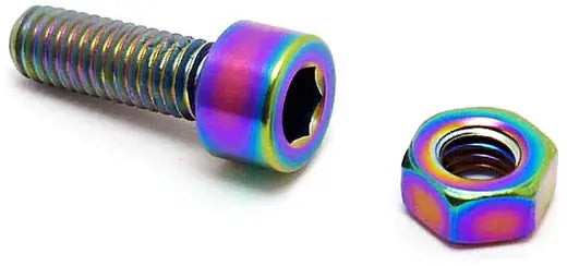 Titanium BMX Seat Clamp Bolt and Nut