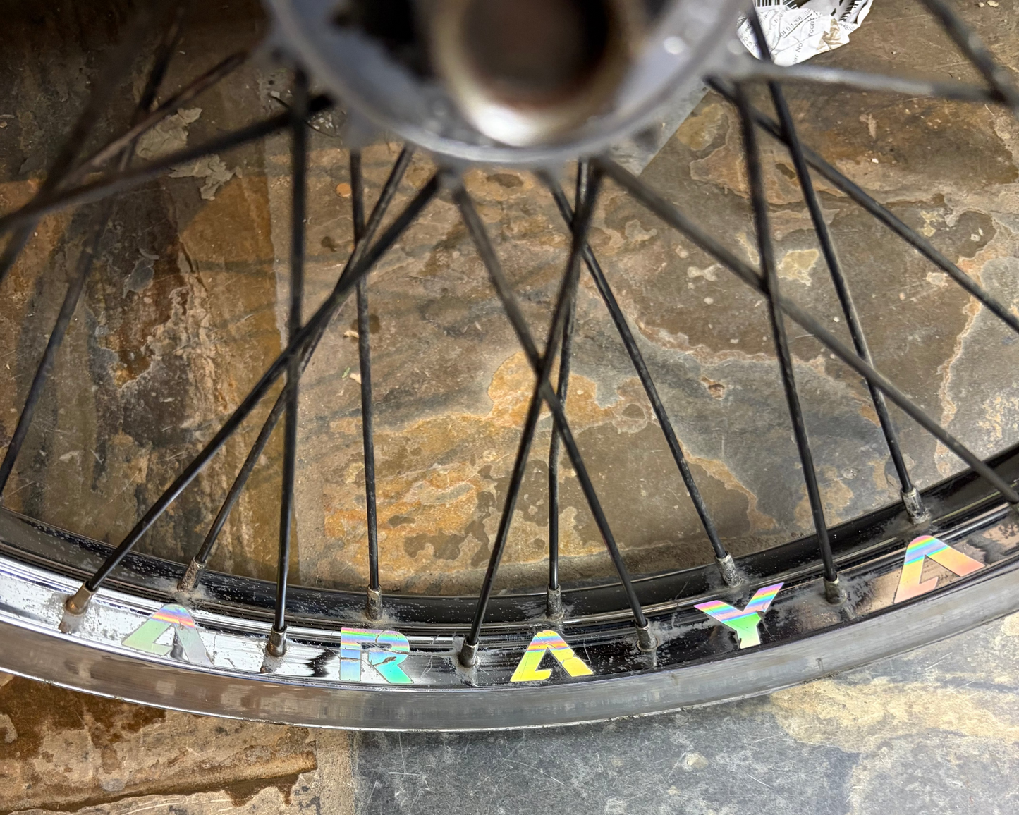 48H Araya RBJ-1 Triple Wall Rim/Odyssey Hazard Hub