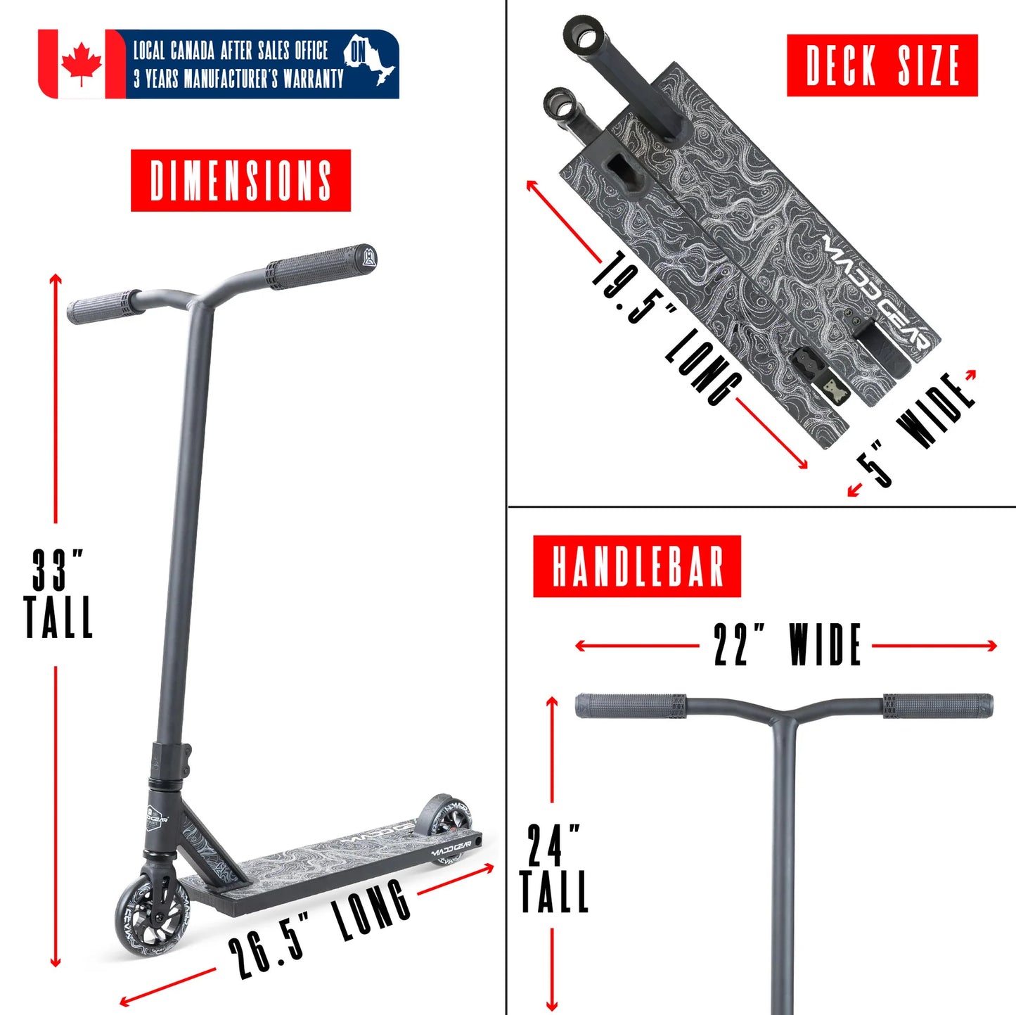 Madd Gear MG4 Titan Pro Stunt Scooter