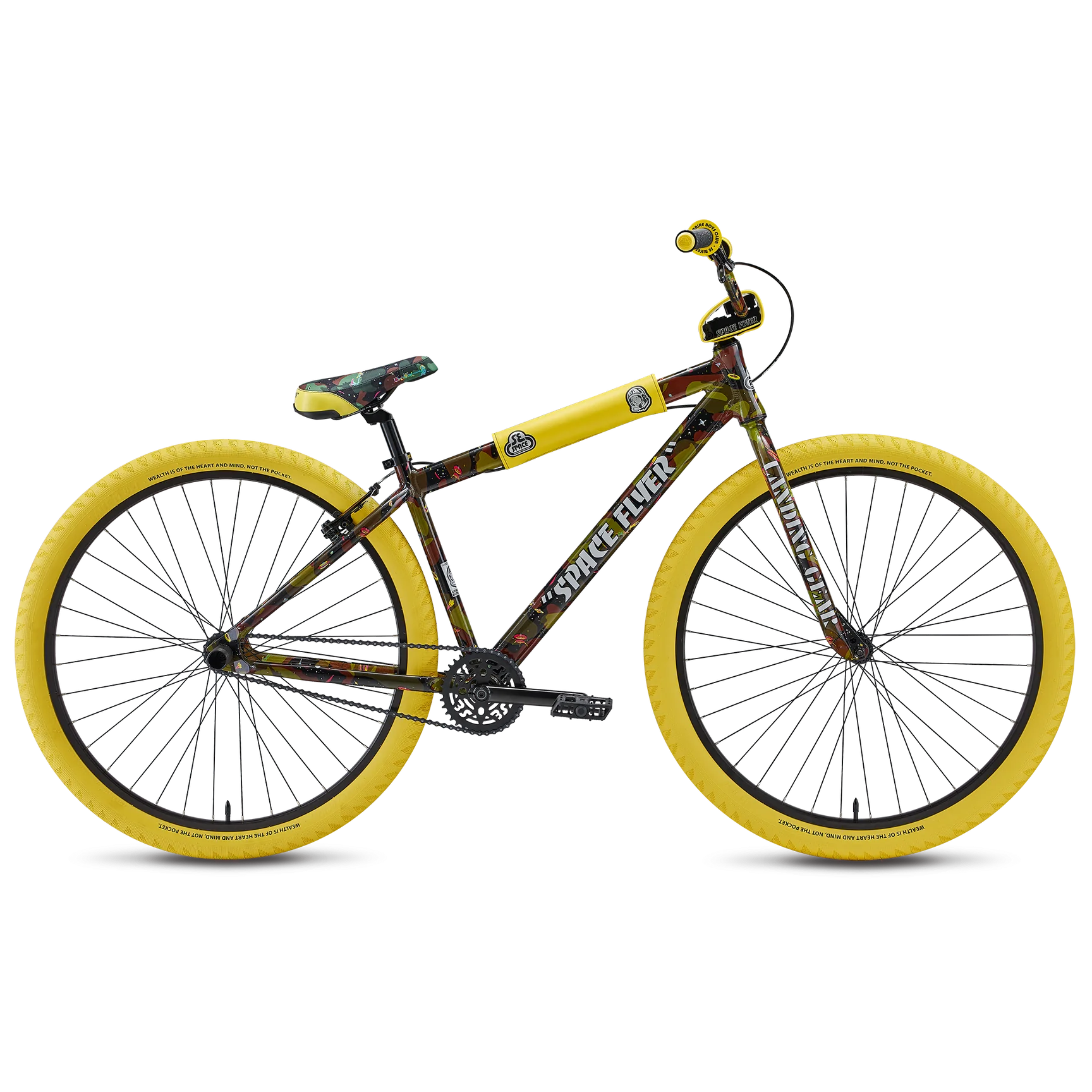 Boys gold bike best sale