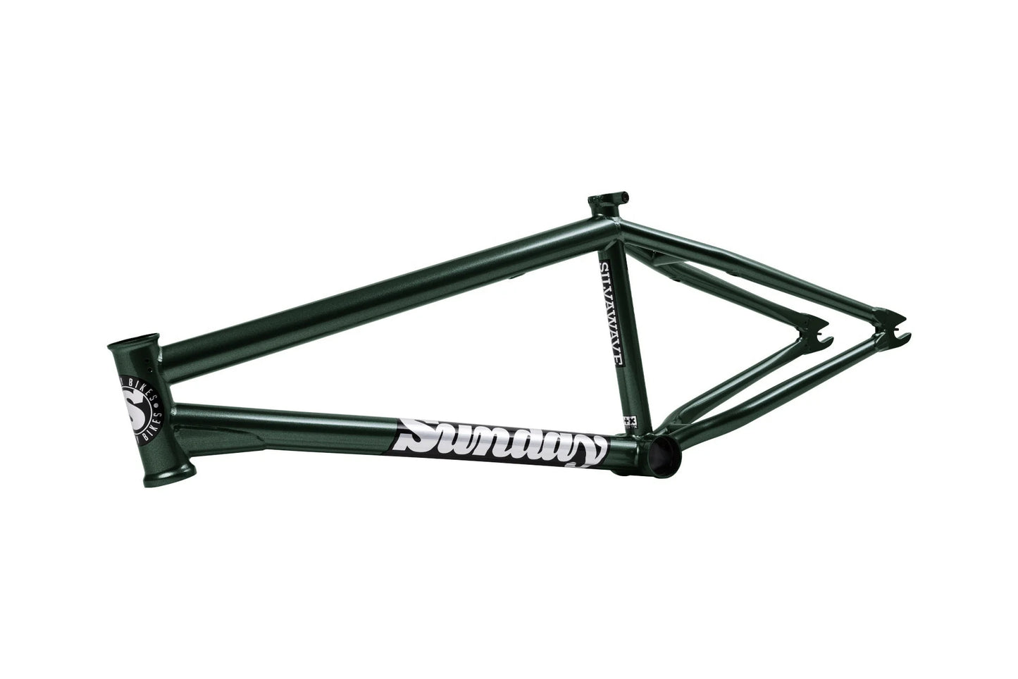 Sunday Silvawave BMX Frame SeaWeed Green