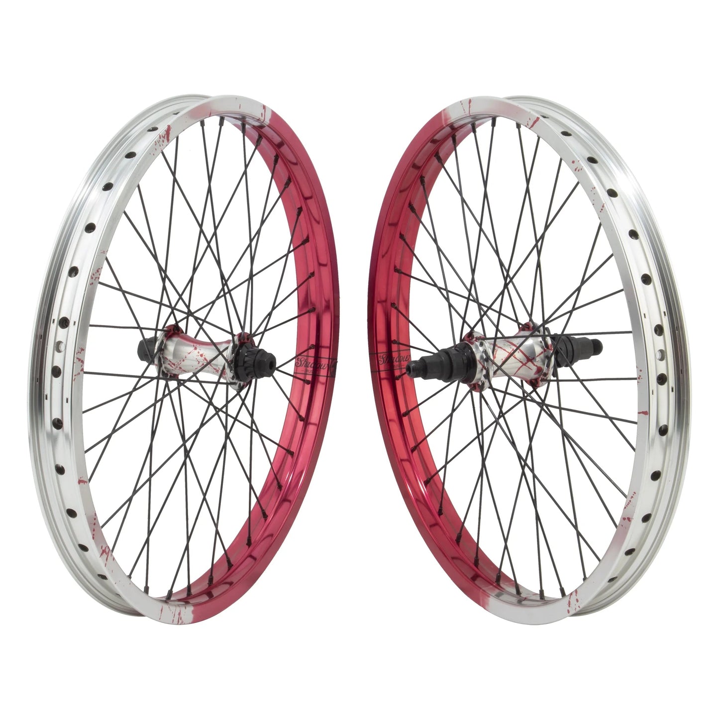 Shadow Conspiracy Custom Wheelset - Crimson Red Shadow Conspiracy