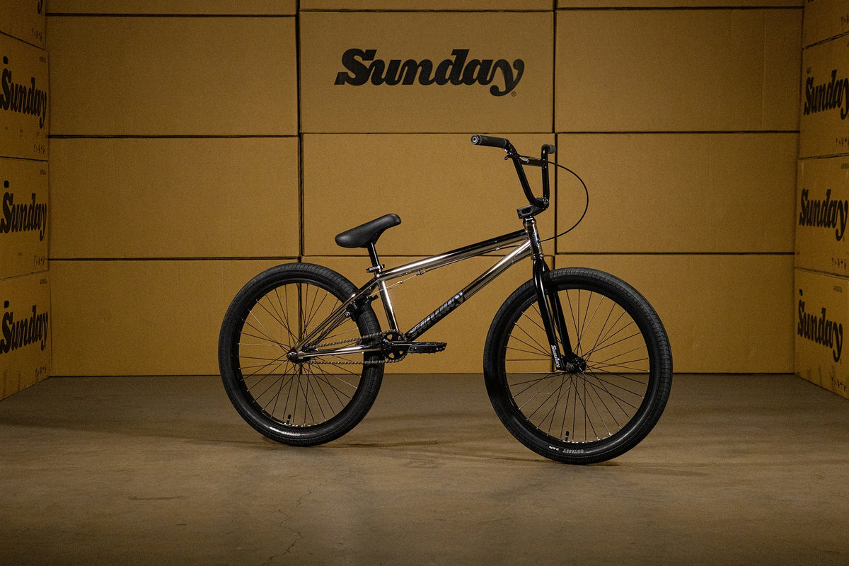Sunday Model C 24" BMX Bike - Chrome