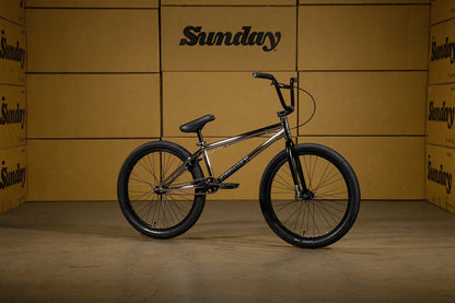 Sunday Model C 24" BMX Bike - Chrome