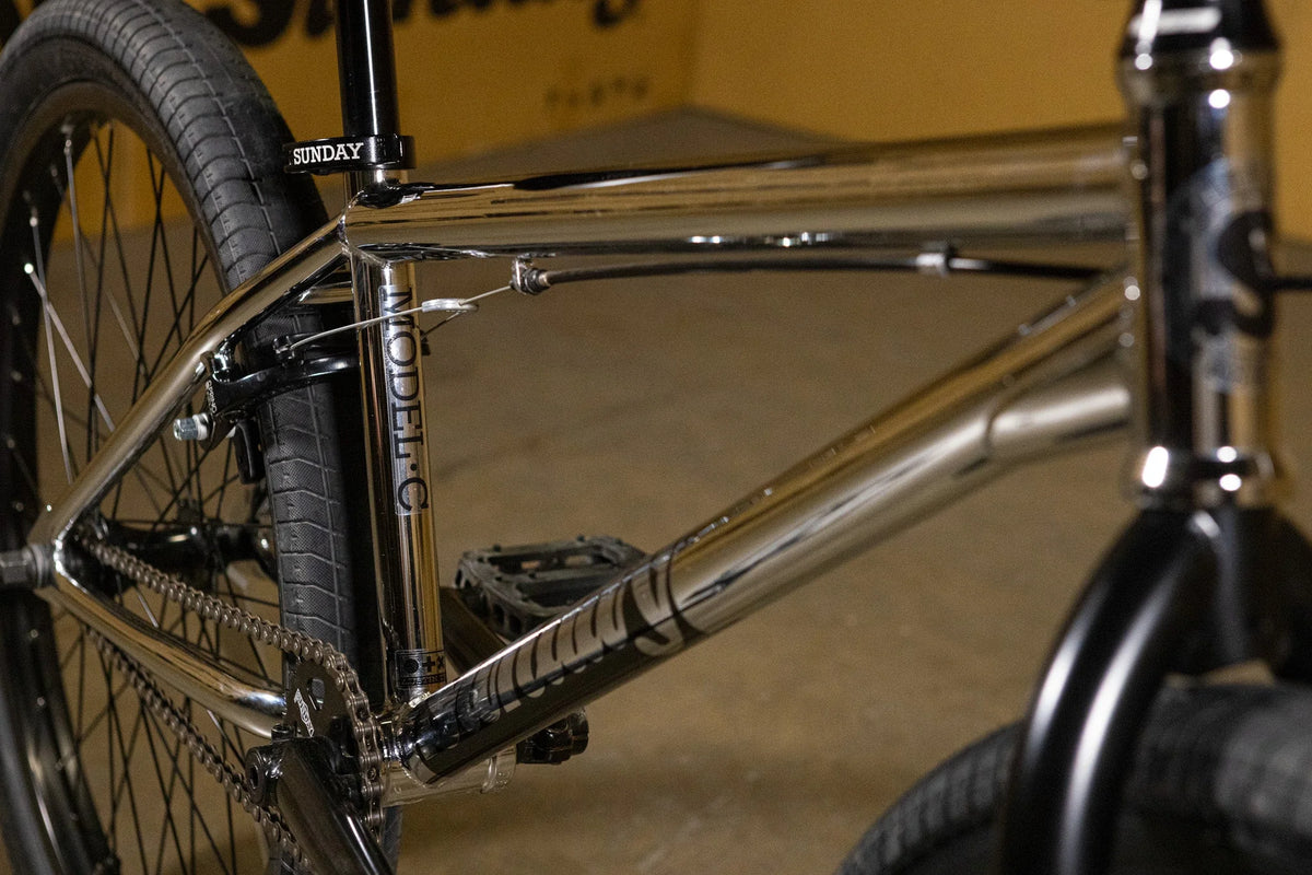Sunday Model C 24" BMX Bike - Chrome