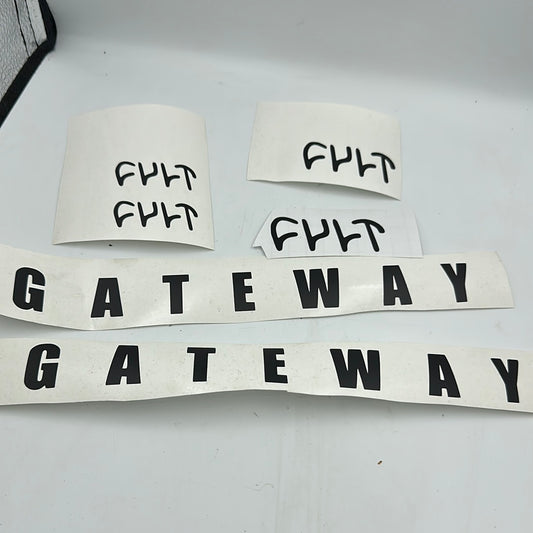 Cult Gateway Replica Sticker Kit