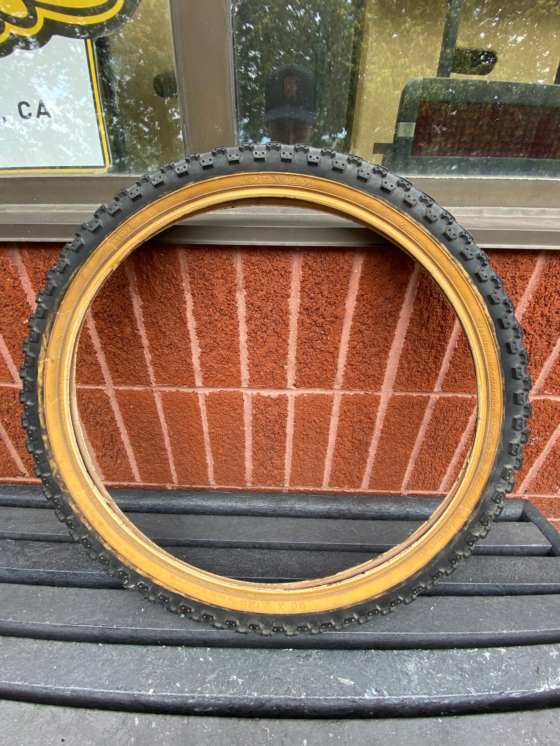 Used Kenda Gum Wall Tire 2.125 6 10 Tread Harvester Bikes