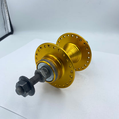 Used 48H Rear Hub 3/8 Axle Gold